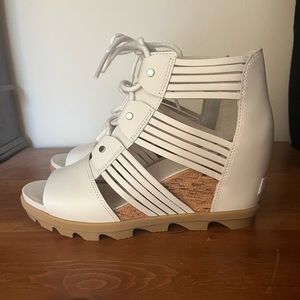 SOREL Joanie II Lace Wedge Sandal